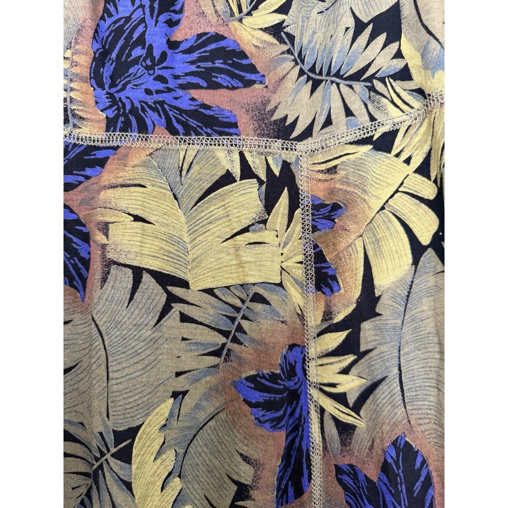 Vintage Karen Kane Womens Tropical Print Elastic Waist Skirt Size‎ S Made in USA - Picture 8 of 15